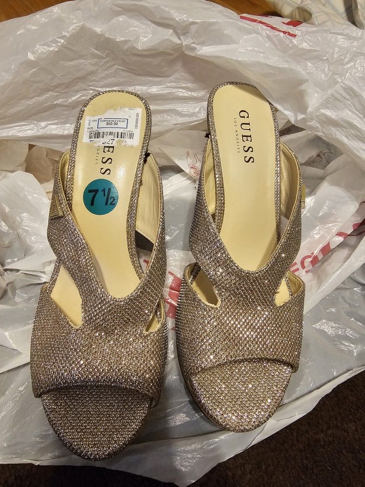 Ladies Guess Wedged Shoes