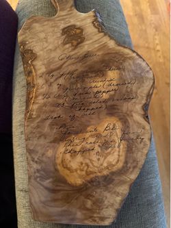 Cheese Ball Recipe Decorative Cutting Board