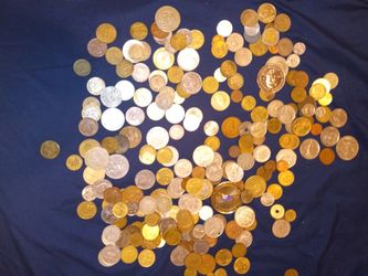 Vintage Coins From Different Parts Of The World