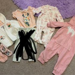 Pink Baby Girl Lot 