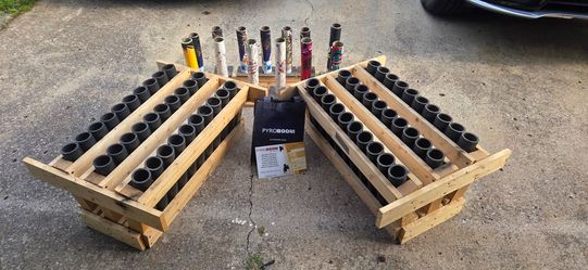 Firework reusable professional final tubes