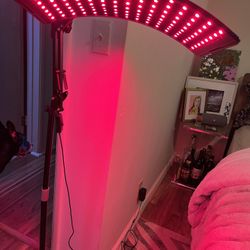 Red Infrared Light Therapy Lamp with Stand Led 660nm Red Light-Therapy & 850nm Infrared Light Device for Body
