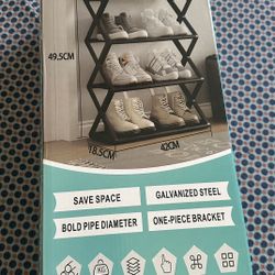 Black Shoes Rack 