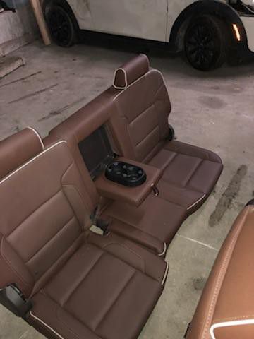 I got some Chevy Silverado high country seats for sale 2300 all seats and center console let me know what you need