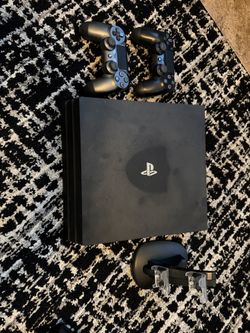 PS4 pro with games. (Wanting to trade)