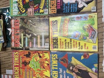 Hightimes Vintage Collector Magazines High Times