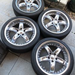 Sporza Wheels - 18” Chrome- Set Of 4