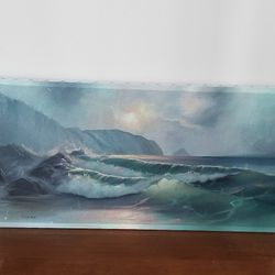 Original Art Unframed Seascape $50