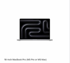 16-inch MacBook Pro (M5 Max)