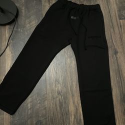 Black Essential Sweats