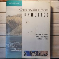 California Real Estate Practice, 6th Edition (William H. Pivar, Lowell Anderson, Daniel S. Otto)
