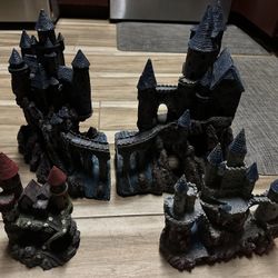 Penn Plax Extra Large Castle Set + Smaller Castles