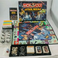 2005 Star Wars Monopoly Saga Edition Complete in Good Condition