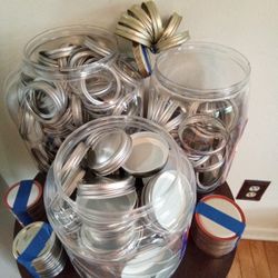 NEW!! Mason Jar Lids, Rings/Bands - Regular & Wide Mouth