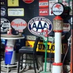 Replica Gas Pump Lights Up 