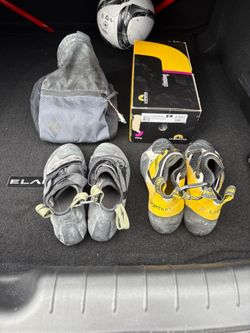 Climbing shoes