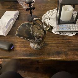 vintage silver plated  sugar scuttle( sugar bowl)  dated back to victorian era