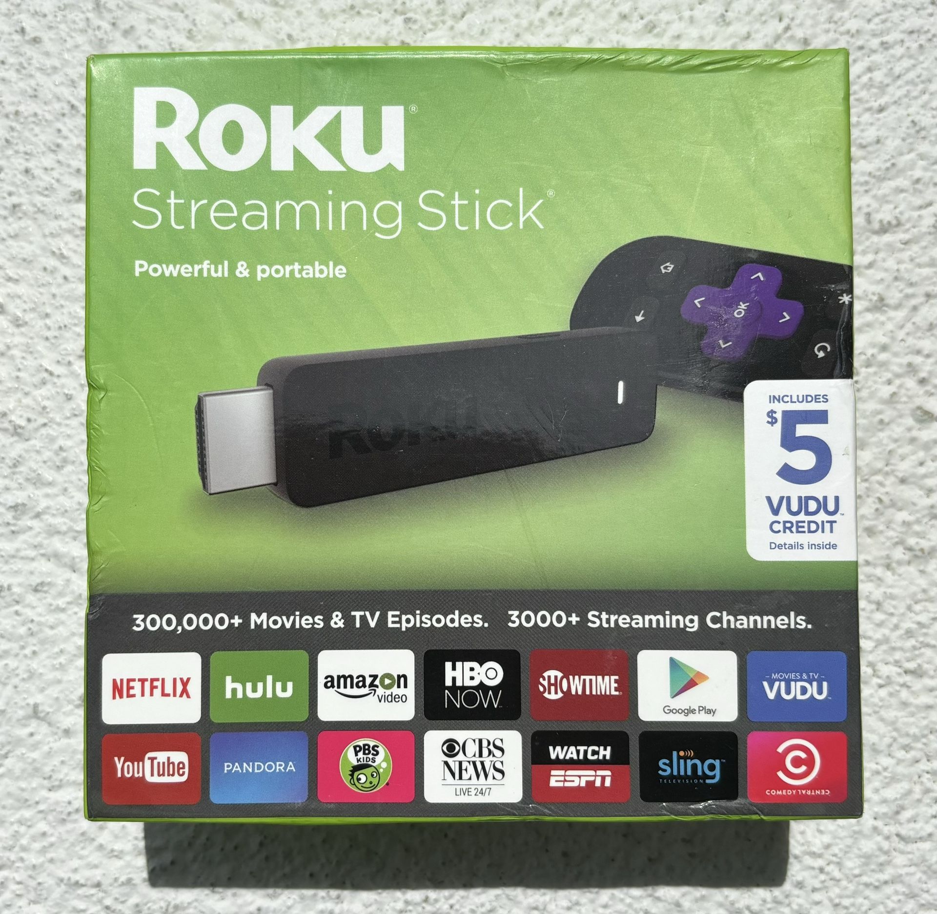 Roku Streaming Stick, 3600RW (2016 model)