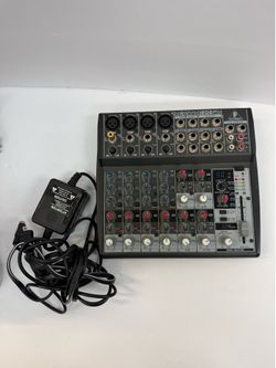 Behringer Xenyx 1202FX 12-Channel Premium Mixer, Multi-FX Processor