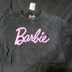 New W/ Tag Large Barbie Shirt 