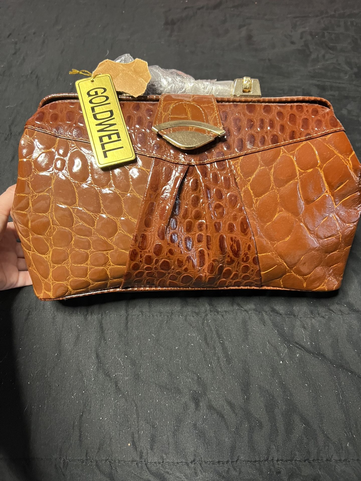 Vintage Goldwell Leather Bag