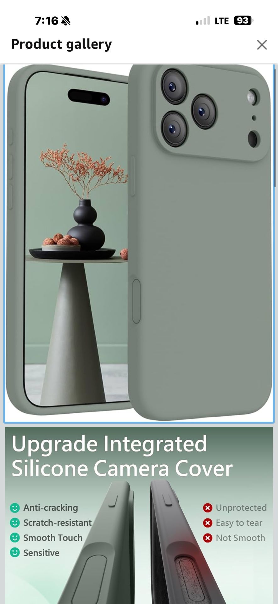 New In Box! Magnetic for iPhone 17 Pro Max Case, Compatible with MagSafe, [Integrated Silicone Camera Control Button] [Camera Protection] Anti-Scratch