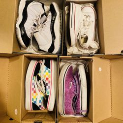 Gently Worn Sneakers for baby girls