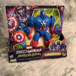 Captain America Mech Strike Monster Hunter 