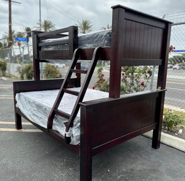 Bunk Bed Frame With Mattresses