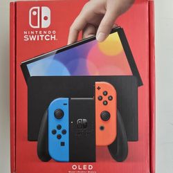 Nintendo Switch OLED Red Blue