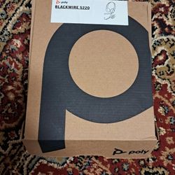Plantronics Poly Blackwire 5220 Headset Wired 3.5mm Jack And USB-A