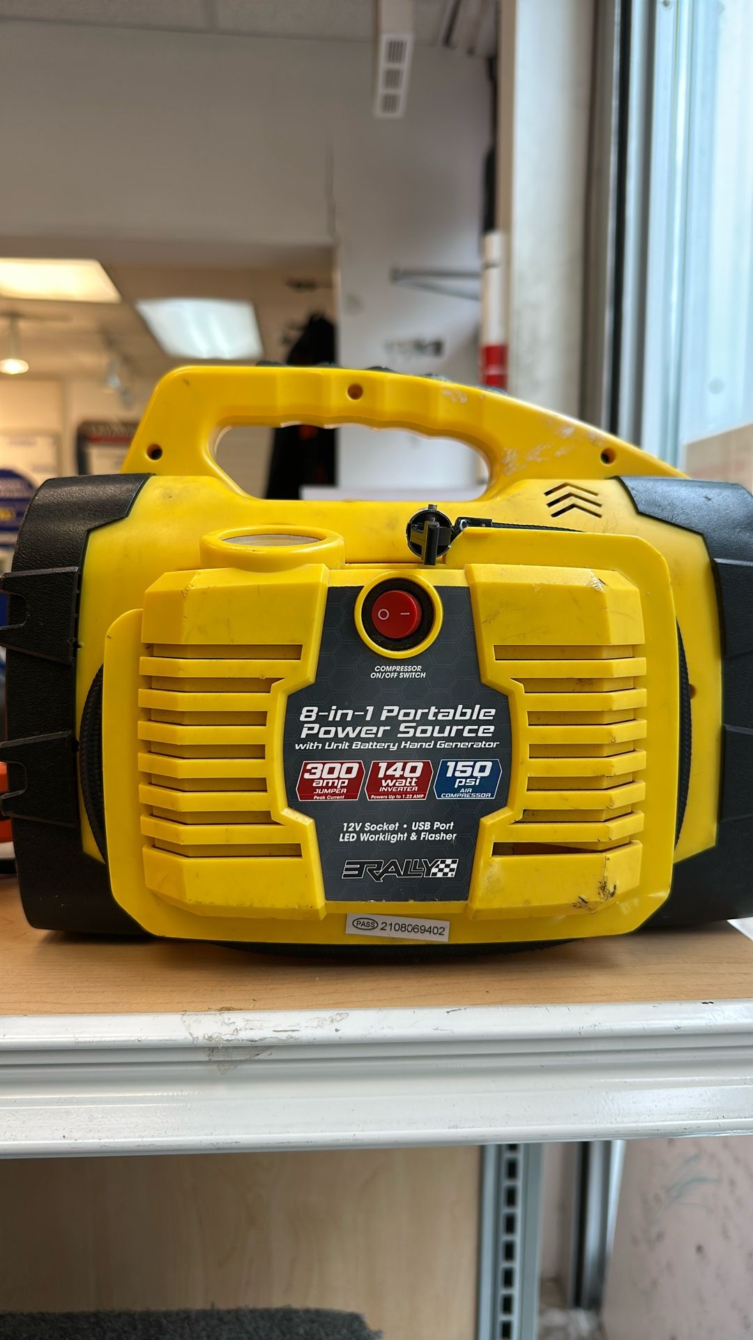 3rally 8-in-1 Portable Power Source $99