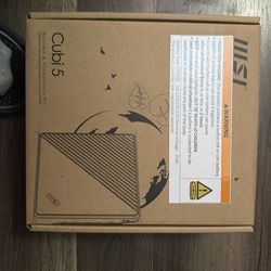 MSI Cubi 5 mini PC for Business and Video Editing