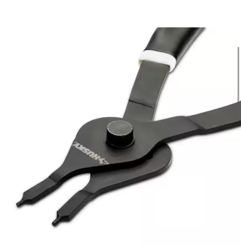 Husky 6 in. and 8 in. Snap Ring Pliers with Cushion Grip (2-Pack)