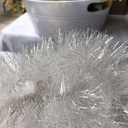 Crystal snow garland for your wedding or special events