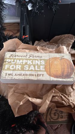 New! Beautiful Fall sign