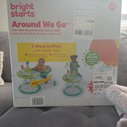 2-in-1 Walk-Around Activity Center &Table 