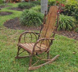Amish Rocking Chair Hickory & Twig Mother's Day gift!