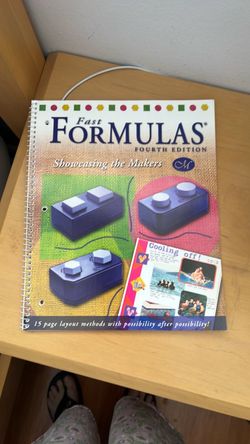Fast Formulas Fourth Edition Scrapbooking Book