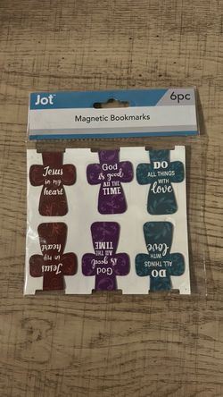 Jot Magnetic Bookmarks 6-Pack Religious