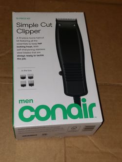 Conair Men Simple Cut Clipper 10-Piece Kit