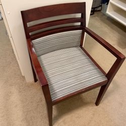 Global Furniture Guest Chair Wood Frame Upholstered