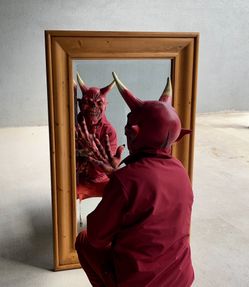 Silly Big Ol’ Mirror 