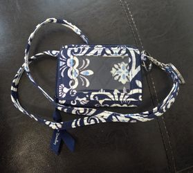 Vera Bradley Wallet And Lanyard