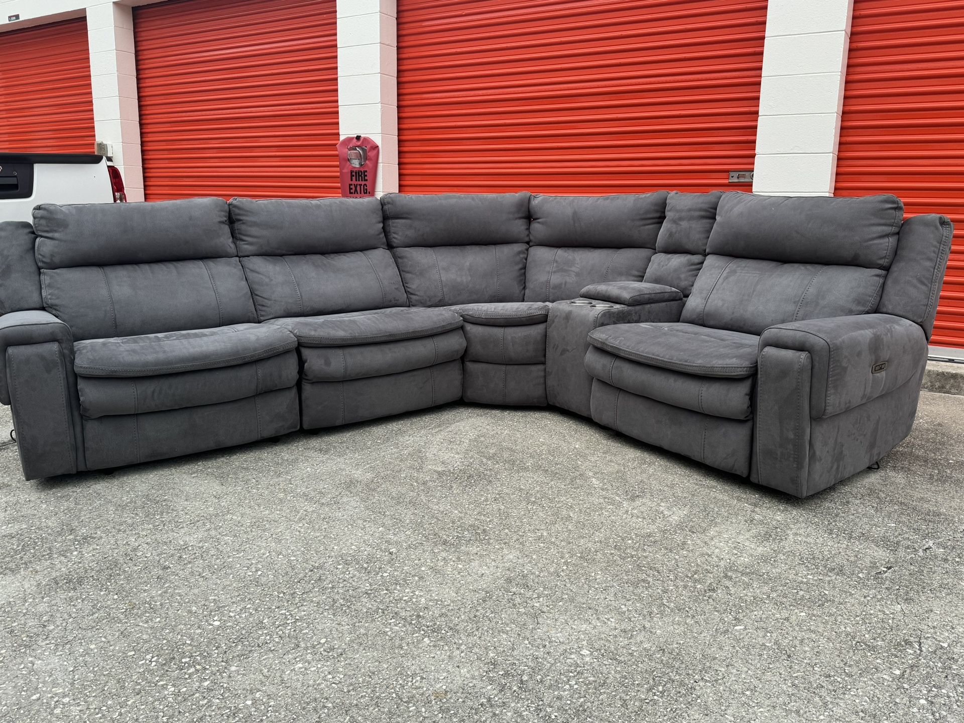 Grey Sectional Couch