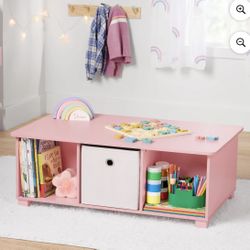 Table Cube Storage - Pink 