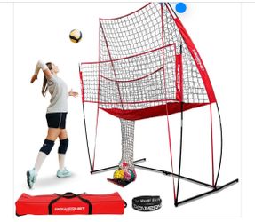 Powernet PORTABLE VOLLEYBALL TRAINING STATION NET
