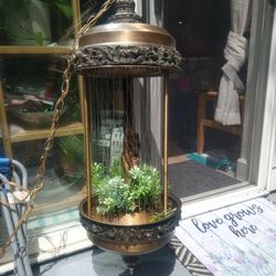 *************ANTIQUE OIL LAMP****"""******