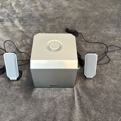 Dell- Zylux A525 2.1 Computer Speaker System – Subwoofer + Satellite Speakers