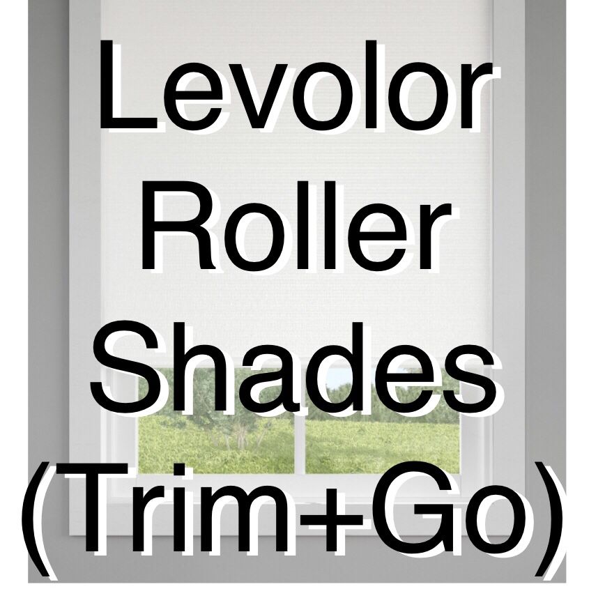 Levolor Roller Shades (Trim+Go)